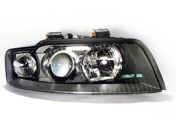 Кристални фарове AUDI A4 B6 (2001-2004) - черни