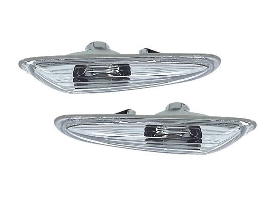 Кристални мигачи BMW E46 (2001-2005) / Е60 / X3 (2004-2009) - хром