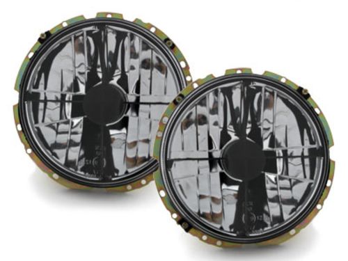 Кристални фарове с кръст GOLF II (83-93) - хром