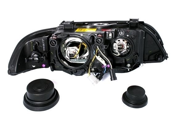 Кристални фарове Angel Eyes BMW E39 (95-00) - хром