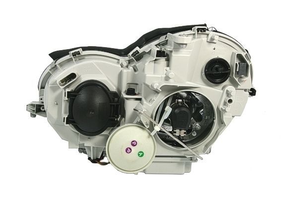 Кристални фарове за Mercedes C-CLASS W203 (2000-2004) седан - черни