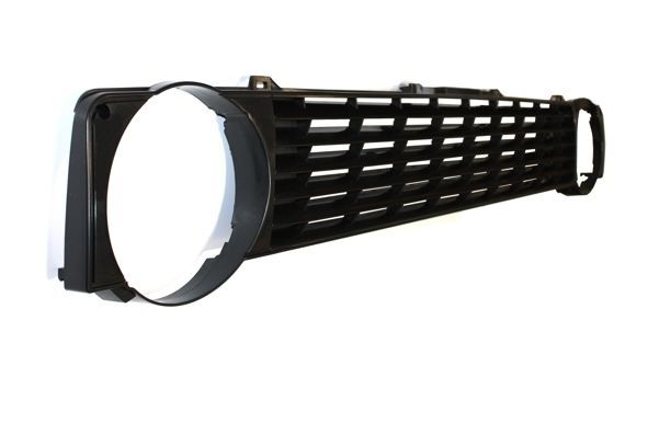 Решетка без емблема за Golf 1 с два фара - черна