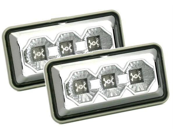 Диодни мигачи за калник за Golf 3 / Vento / Passat - хром