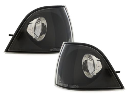 Кристални мигачи до фара BMW E36 (91-99) coupe -черни