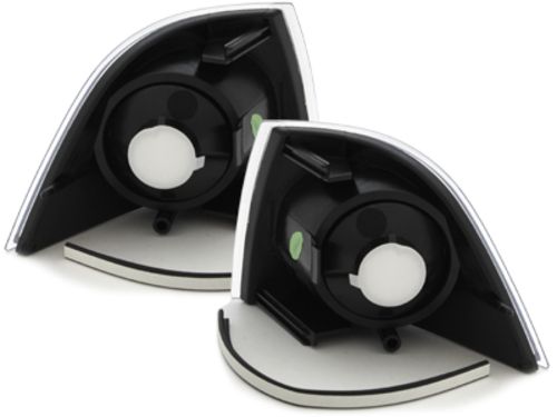 Кристални мигачи до фара BMW E36 (91-99) coupe -черни