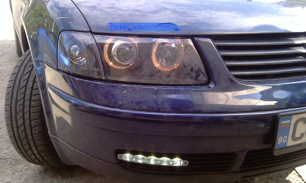 Кристални фарове Angel Eyes VW PASSAT 3B/ B5 (1997-2000) - черни