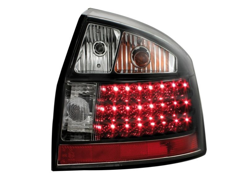Диодни стопове за AUDI A4 седан (2001-2004) - черни