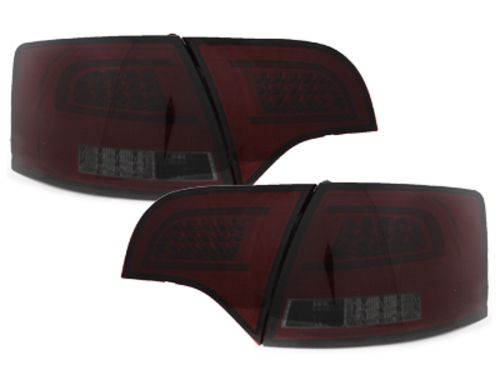 Диодни стопове AUDI A4 комби (2004-2007) - червени / опушени
