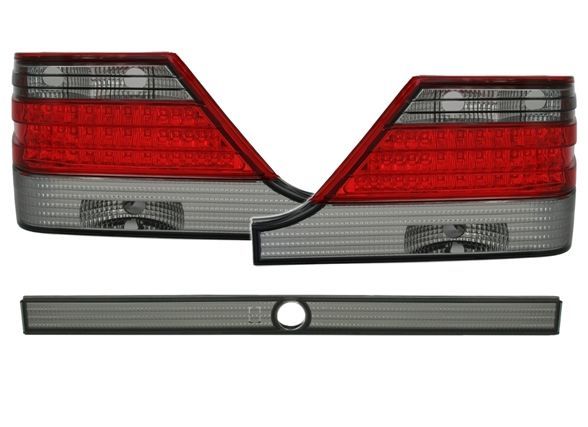 Диодни стопове Mercedes W140 (91-98) - опушен мигач