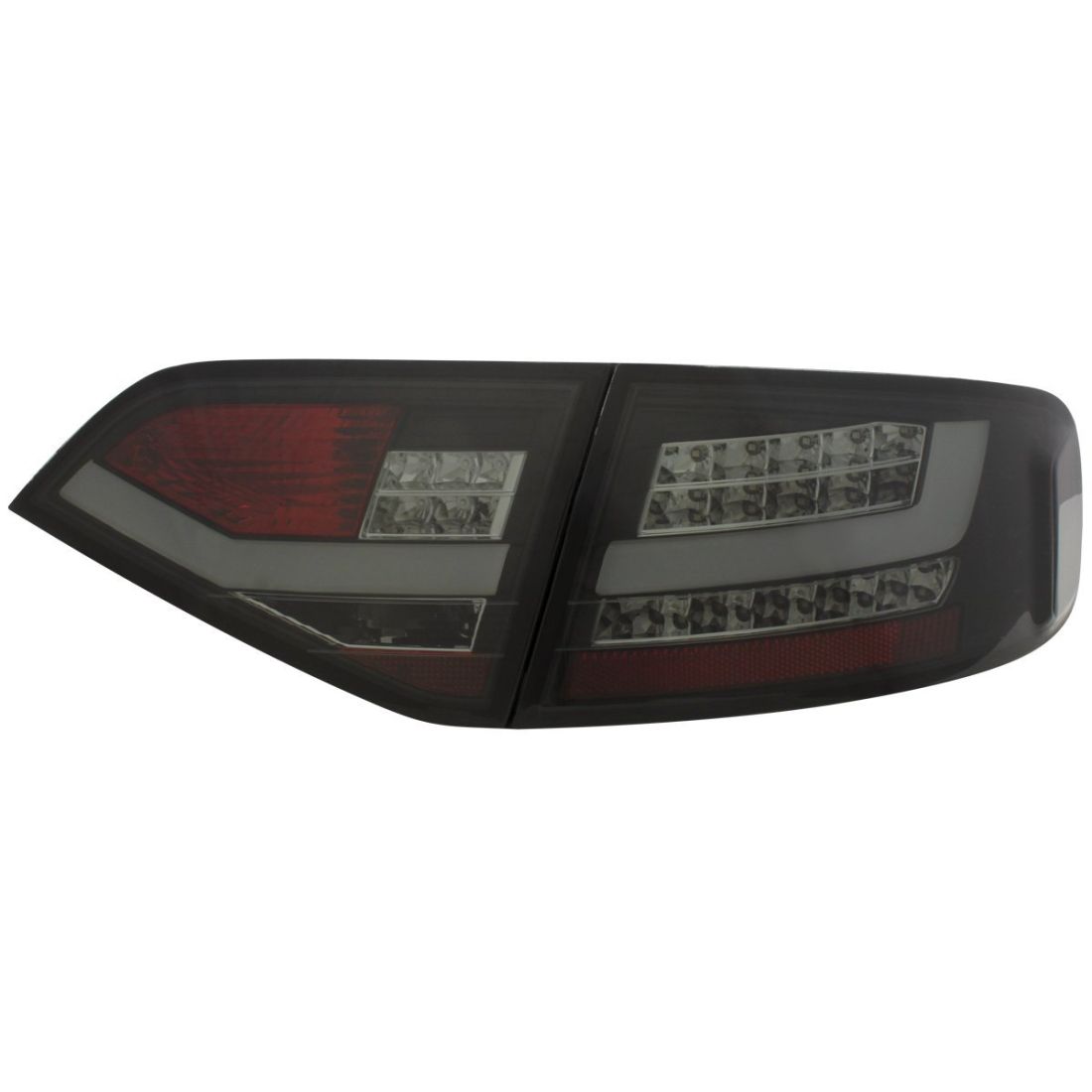 Диодни стопове AUDI A4 седан (2007+) - опушени