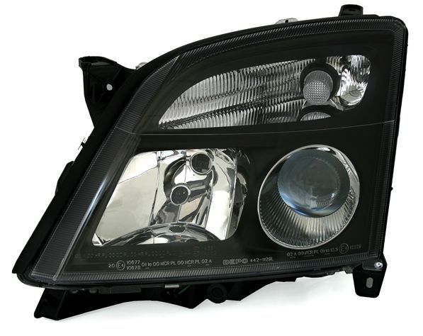 Кристални фарове OPEL VECTRA C / SIGNUM (02-05) - черни