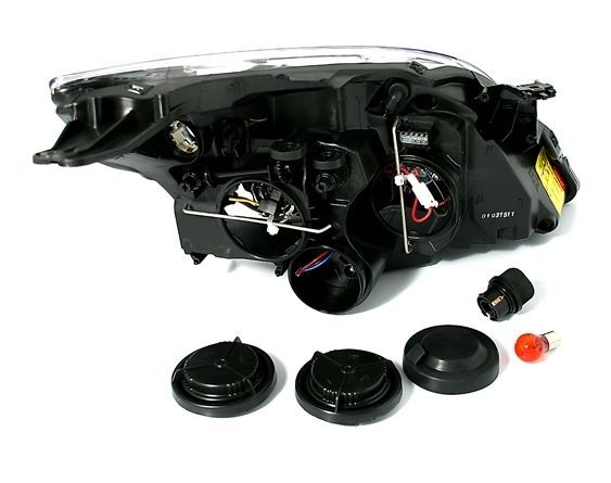 Кристални фарове OPEL VECTRA C / SIGNUM (05-09) - черни