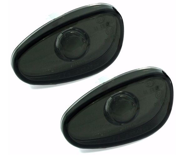 Кристални мигачи Alfa Romeo 145 / 146 / 155 / Spider - черен хром