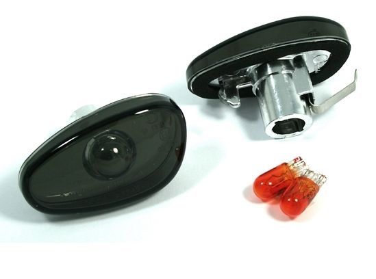 Кристални мигачи Alfa Romeo 145 / 146 / 155 / Spider - черен хром