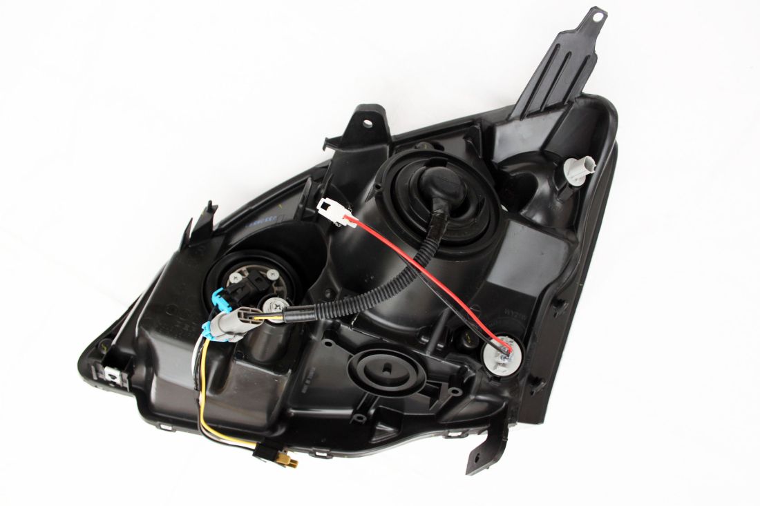 Кристални фарове HONDA CIVIC (2001-2005) 3/5 врати - черни