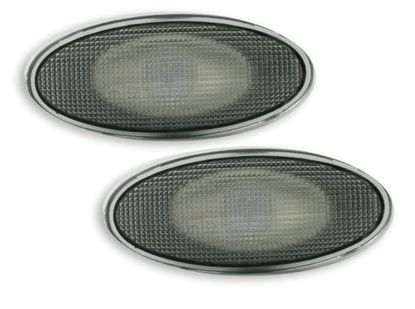 Кристални мигачи FIAT PUNTO (93-99) - черен хром