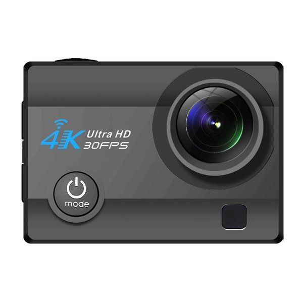 Спортна Екшън Камера с Wi-Fi, 60fps 4K Ultra HD за Мотор, АТВ, Ски, Колело и Екстремни Спортове