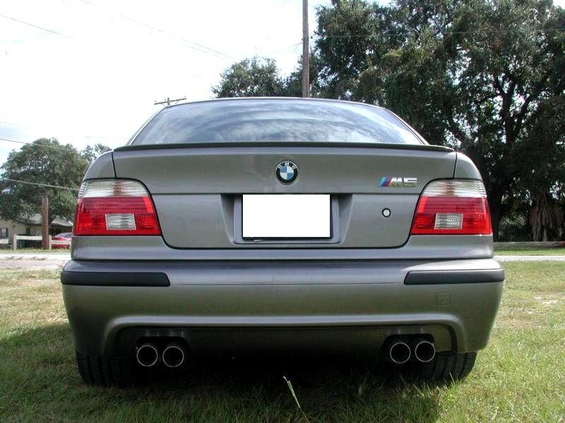 Лип спойлер за баганик за BMW E36 sedan / E39 (1995-2003) sedan / E46 Compact