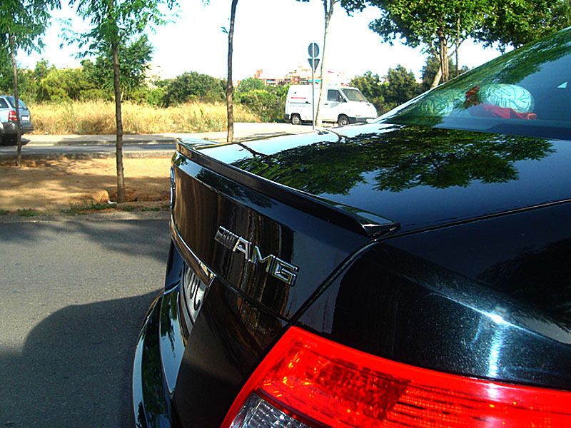 Лип спойлер за багажник за Mercedes W204 (2008-2013) седан