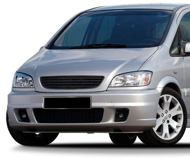 Решетка без емблема OPEL ZAFIRA A (99-05) - черна