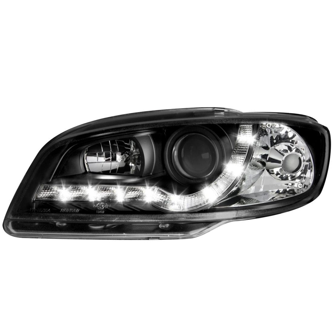 Кристални фарове SEAT IBIZA 6K2 (00-02) - черни