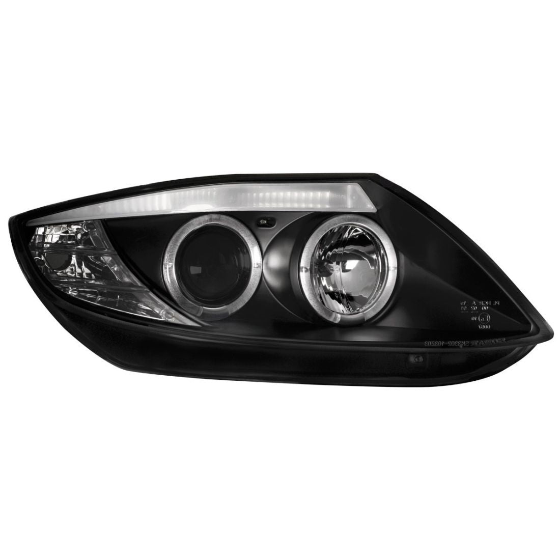 Кристални фарове Angel Eyes BMW Z4 (03-09) - CCFL черни