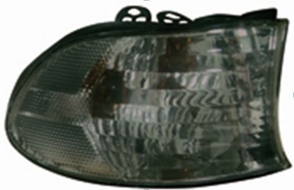 Кристални мигачи до фара BMW E38 (1998-2001) - черни