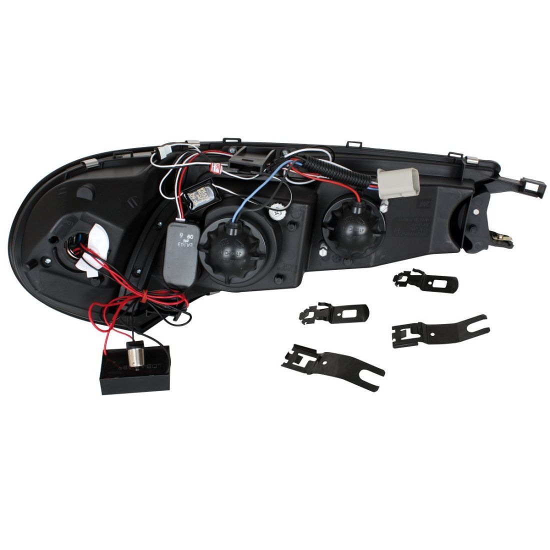 Кристални фарове FORD MONDEO (1996-2000) - черни