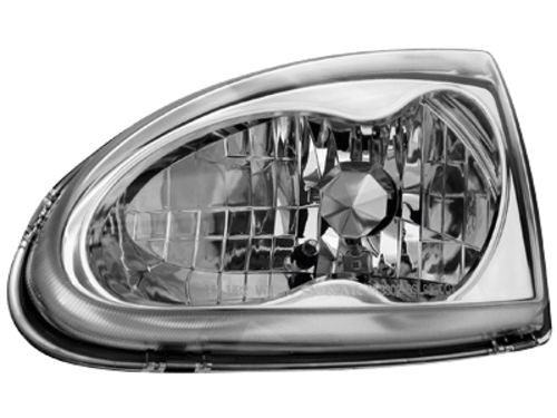 Кристални фарове CRX DEL SOL (93-97) - хром
