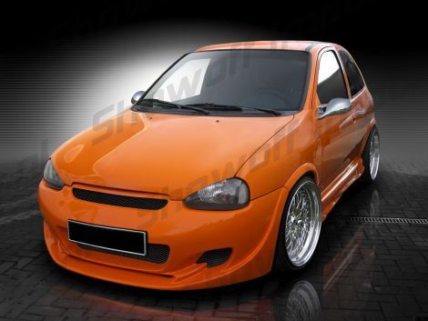 Кристални фарове OPEL CORSA B (93-01) - черни
