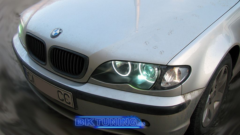 Биксенон лупи за вграждане за BMW E46 с фабричен дизайн - ретрофит