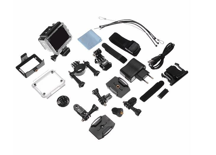 Спортна Екшън Камера с Wi-Fi, 60fps 4K Ultra HD - с дистанционно управление