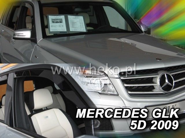 ВЕТРОБРАНИ ЗА MERCEDES GLK X204 (2008+) 5 ВРАТИ - 2БР. ПРЕДНИ