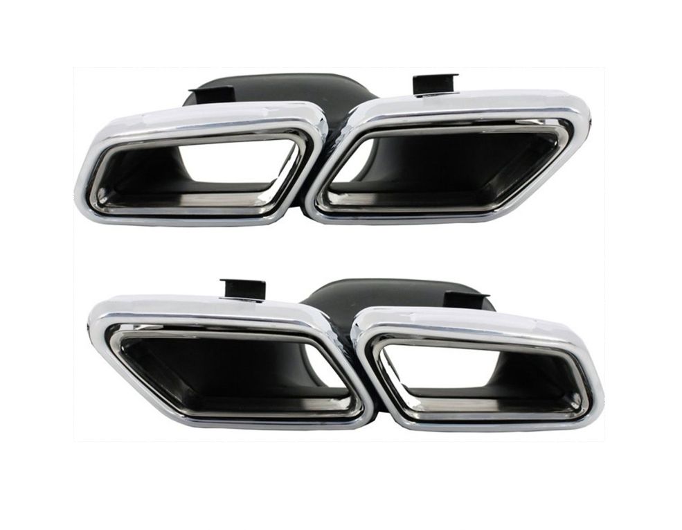 Накрайници за Mercedes W222 S-Class / W212 E-Class (2012+) - AMG S63 DESIGN