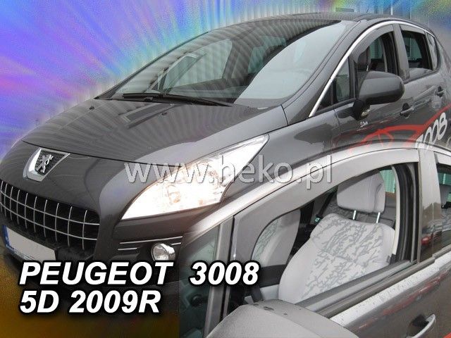 ВЕТРОБРАНИ ЗА PEUGEOT 3008 / 5008 (2009-2017) 2БР. ПРЕДНИ