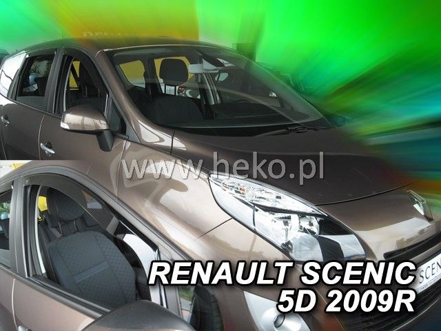 ВЕТРОБРАНИ ЗА RENAULT SCENIC (2009-2016) 2БР. ПРЕДНИ