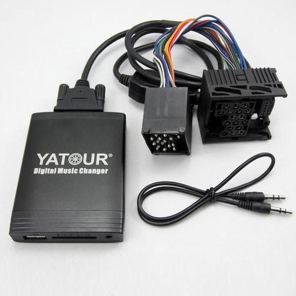 USB / MP3 audio inteface с Bluetooth* BMW E36,E38,E39,E46,X3,X5,Z3,Z8,MINI R5x - за 17 пинов порт