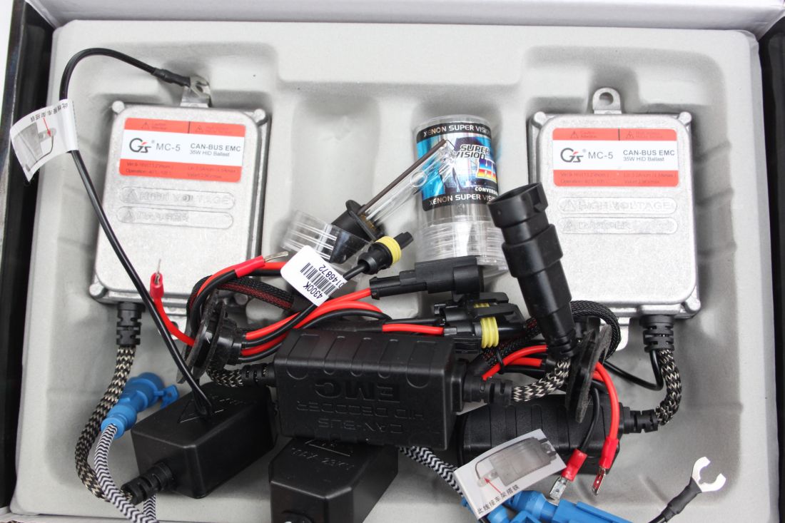 КСЕНОН КОМПЛЕКТ H1 35W 6000K - MC5 CANBUS СЛИМ