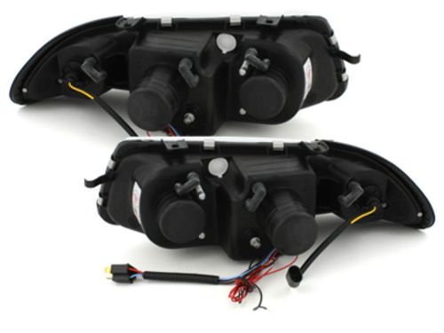 Кристални фарове OPEL ASTRA F (1994-1999) - черни