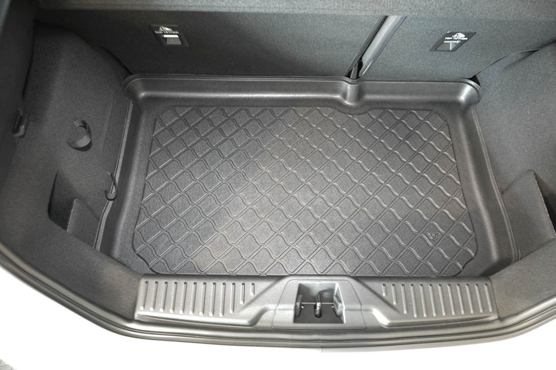 Гумирана стелка за багажник за Ford Fiesta VIII (2017+) Hatchback 5d - lower boot; without height adjustable boot floor