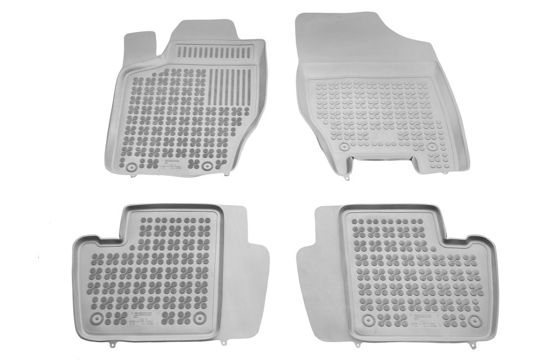 Гумени стелки за Citroen C4 / Peugeot 307 - тип леген - сиви