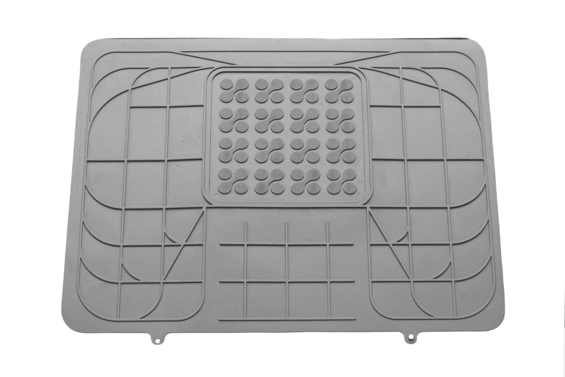 Гумена стелка Универсална за задният ред седалки по средата - сива