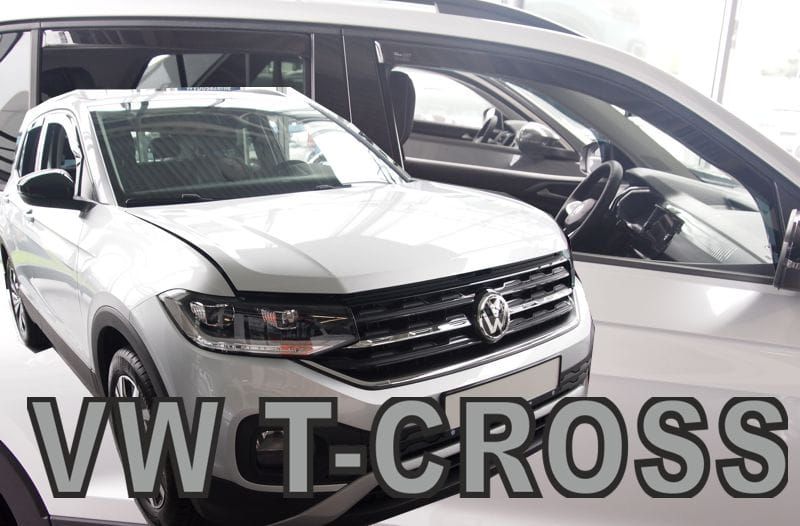 ВЕТРОБРАНИ ЗА VW T-CROSS (2019+) 4БР. ПРЕДНИ И ЗАДНИ