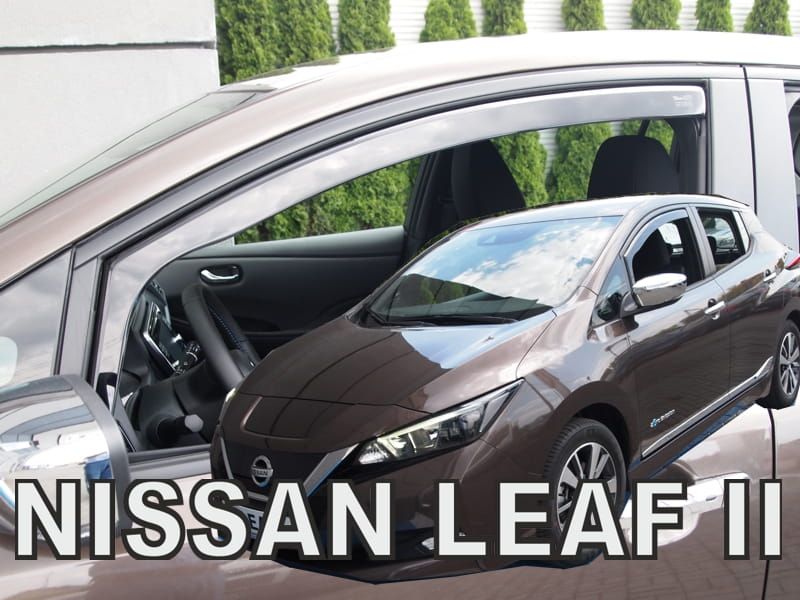 ВЕТРОБРАНИ ЗА NISSAN LEAF (2017+) 5 ВРАТИ - 2БР. ПРЕДНИ