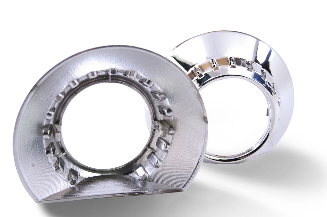Капачки за лупи 2.5" BMW E46 Design овална ретрофит изрязана D=13.5cm