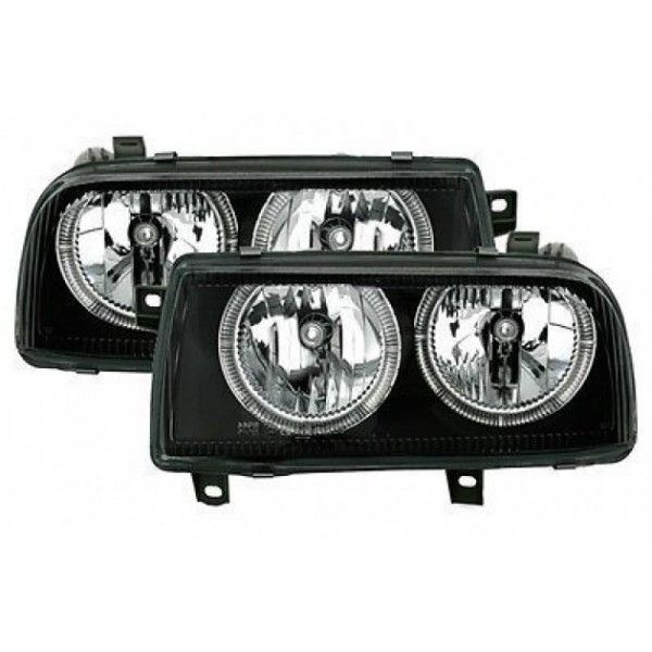 Кристални фарове за Vento (1991-1998) - черни