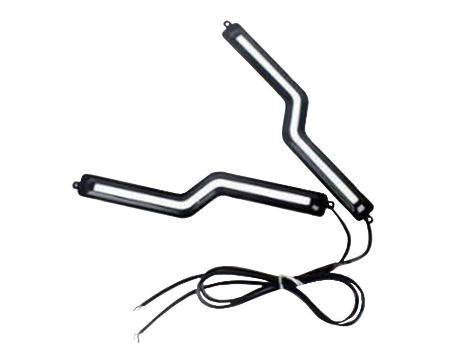 Универсални диодни светлини COB 18CM 12W - черен корпус