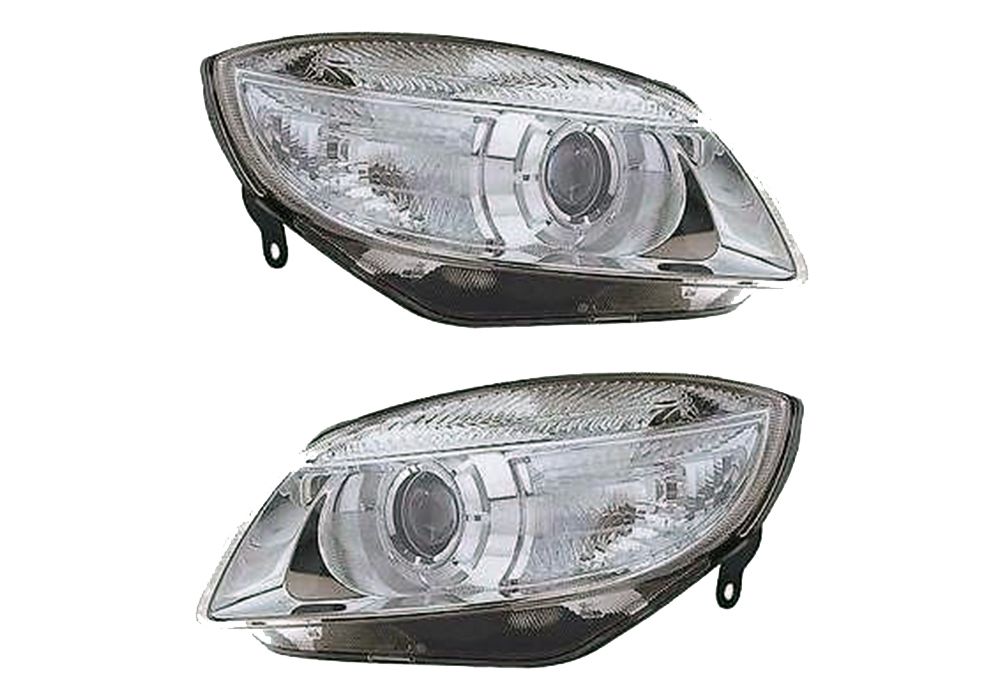 Кристални фарове SKODA FABIA (2007+) / ROOMSTER