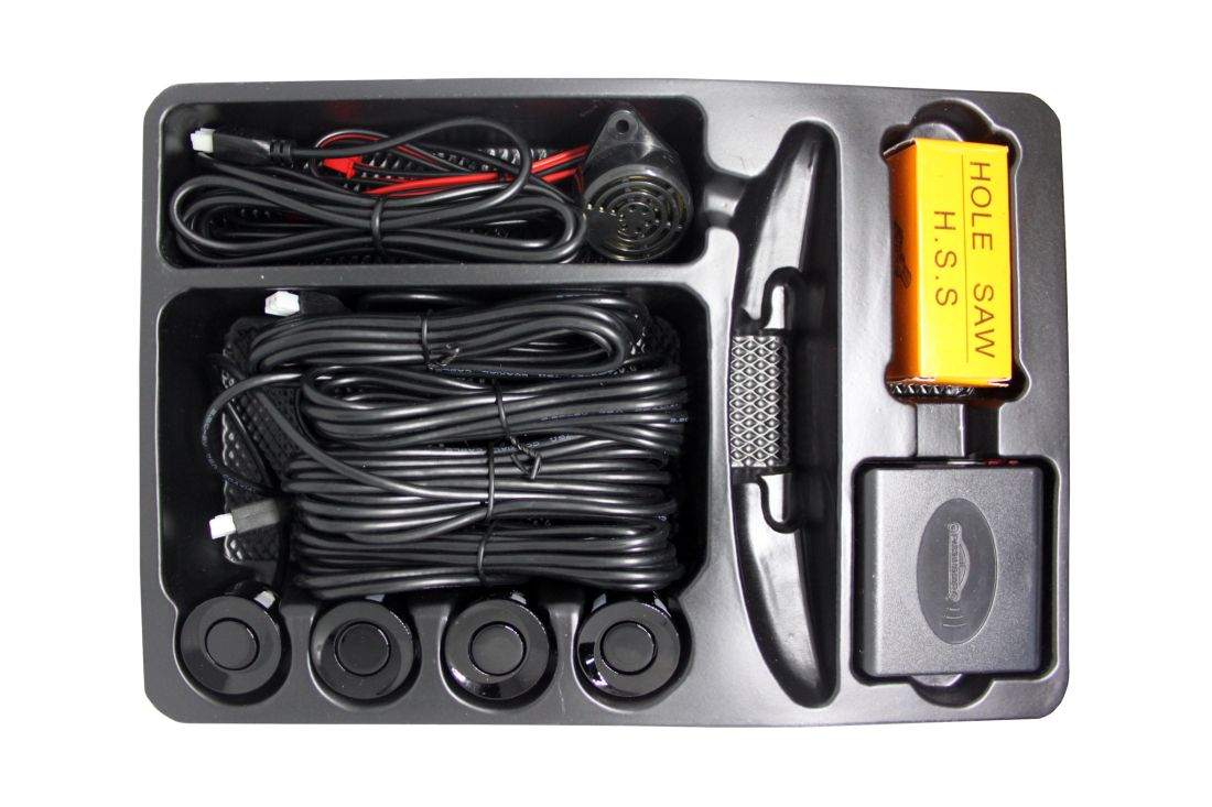 Парктроник със звук - с черни датчици