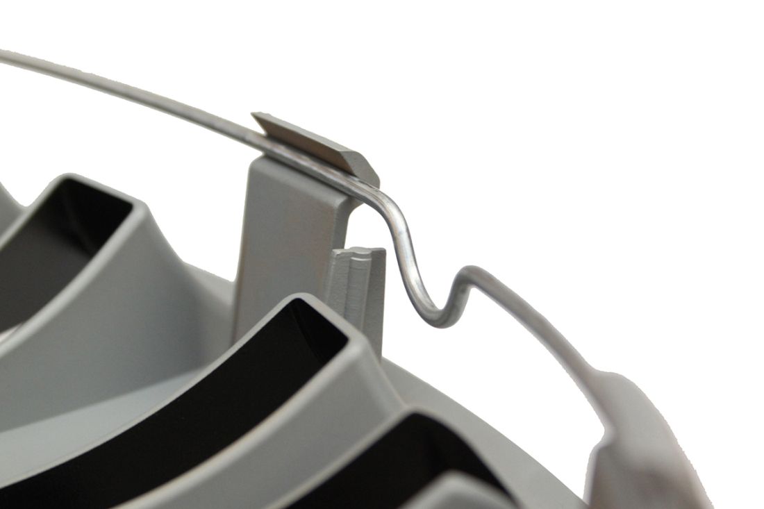 Тасове за джанти Luxor черно / сребро - 15"